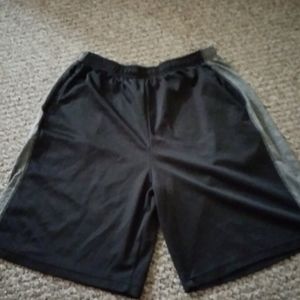 Black gym shorts